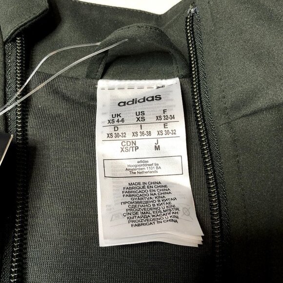 NWT Adidas X Zoe Saldana Track Green Jacket Size XS - Picture 5 of 11